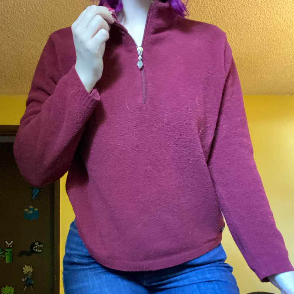 Vintage 3/4-zip Sweater